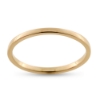 Billede af Garderring blank, bredde 1,6 mm, tyk 1,7 mm 14 kt rødt guld