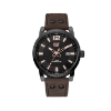 Billede af *CAT Utility herreur stål brun læderrem 10bar 44mm