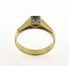 Billede af Ring m. 3,5 m/m. syn. sten 14 kt..........