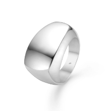 Billede af Mads Z "Sea" ring sølv (str. 52)