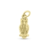 Billede af Vedhæng ugle massiv 14 kt. facon 3,0 gr. (prisen er excl. guld)