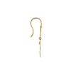 Billede af STINE A ørering Hook With Golden Reflection Moon forgyldt sølv (1 stk.) - RIGHT