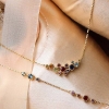 Billede af Mads Z "Luxury Rainbow" halskæde 14 kt. 