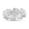 Billede af Hyldeblomst ring med brillant i hvidguld
