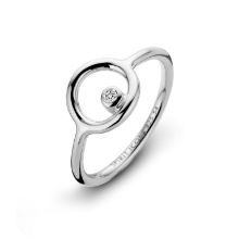 Billede af Spirit Icons Infinity ring sølv cz str. 54