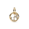 Billede af Pandora Zodiac Scorpio charm forgyldt metalblanding m. cz (Skorpion)