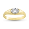 Billede af Ring m. syn. sten 7*5 mm.
