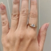 Billede af Ring m. syn. sten 7*5 mm.