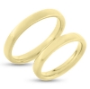 Billede af Vielses & Forlovelses ringe,oval profil 3,1 * 2,0 mm. 14 kt. 