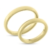 Billede af Vielses & Forlovelses ringe,oval profil 3,1 * 2,0 mm. 14 kt. 