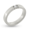 Billede af Alliance ring 0,10 w/pi. sølv 925s.