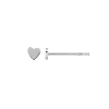 Billede af STINE A ørestik Petit Love Heart sølv (1 stk)