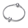 Billede af Pandora Charm kæledyr kat med butterfly sølv med kubisk zirkonia