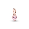 Billede af Pandora ME Pink Chakra hjerte minicharm rosaforgyldt metalblanding