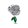 Billede af Pandora Moments Strålende Rose charm sølv m. cz