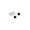 Billede af By Pind ørestik sølv m fac. 3mm sort onyx  