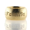 Billede af 1 ring, nedfræset "La Familia" 14 kt. 
