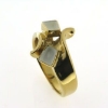 Billede af Tand ring m. 2 tænder 14 kt. facon 8,2 gr. (prisen er excl. guld)