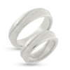 Billede af Vielses & Forlovelses ringe, 5,9*2,3 mm. 925 s.