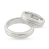 Billede af Vielses & Forlovelses ringe, 5,9*2,3 mm. 925 s.