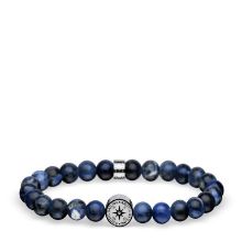 Billede af Bering Arctic Symphony armbånd stål m. sodalit (180mm)