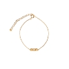Billede af STINE A armbånd Wow Mom sølv forgyldt (15,5-21 cm)