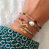Billede af STINE A armbånd Wow Mom sølv forgyldt (15,5-21 cm)