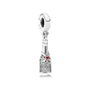 Billede af Pandora charm dangle sølv vinflaske med cz 