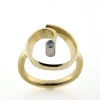 Billede af Ring med brill. 0,07 w/vs. 14 kt.