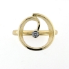 Billede af Ring med brill. 0,07 w/vs. 14 kt.