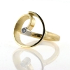 Billede af Ring med brill. 0,07 w/vs. 14 kt.