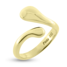 Billede af Ring "Parted" 8 karat facon 4,6 gr. (prisen er excl. guld)