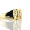 Billede af Ring, massiv med udsavet monogram PH, 14 kt. 