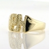 Billede af Ring, massiv med udsavet monogram PH, 14 kt. 