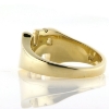 Billede af Ring, massiv med udsavet monogram PH, 14 kt. 