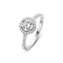 Billede af Spirit Icons Romance ring sølv synt. zirkonia str. 60