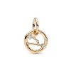 Billede af Pandora Zodiac Taurus charm forgyldt metalblanding m. cz (Tyr)