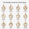 Billede af Pandora Zodiac Taurus charm forgyldt metalblanding m. cz (Tyr)