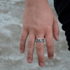 Billede af Herrering "Viking" 925s sølv