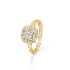 Billede af Mads Z "Margaret" ring 14 kt m. ialt 0,45 ct. brillanter w/si (str. 50-60)