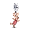Billede af Pandora DISNEY Grisling charm med vedhæng sølv m. emalje