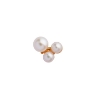 Billede af STINE A ørering Three Pearl Berries forgyldt sølv m. fvp (1 stk.)