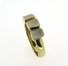 Billede af Tandring 3 tand (incl. ny ring) 14 kt