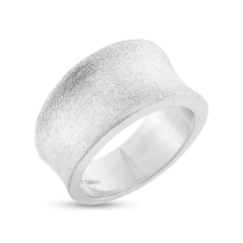 Billede af Ring hulkilet i forløb, br. 11,5 mm. 14 kt. hvg.