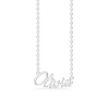 Billede af Studio Z "Name Tag - OLIVIA" halskæde sølv (40-45 cm)