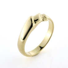 Billede af Ring u/sten 8 kt. facon 5,3 gr. (prisen er excl. guld)