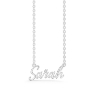 Billede af Studio Z "Name Tag - SARAH" halskæde sølv (40-45 cm)