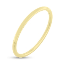 Billede af Armring 4,0 mm. oval tråd 8 kt. Billede af Armring 4,0 mm. oval tråd 8 kt.