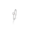 Billede af Mads Z "Poetry Solitaire Pearl" ring sølv m. kulturperle (str. 50 - 60)