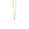 Billede af Mads Z "Crown" vedhæng 14 kt m. 0,04ct. brill. W.SI ekskl. kæde